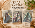 Boho style keychains