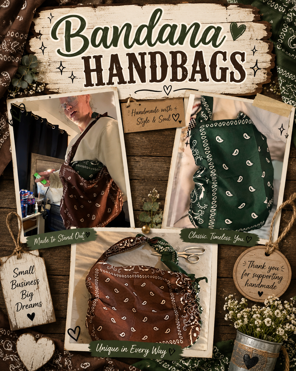 Bandana Purses